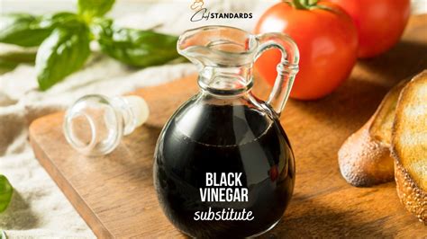 dark brown black vinegar substitute.